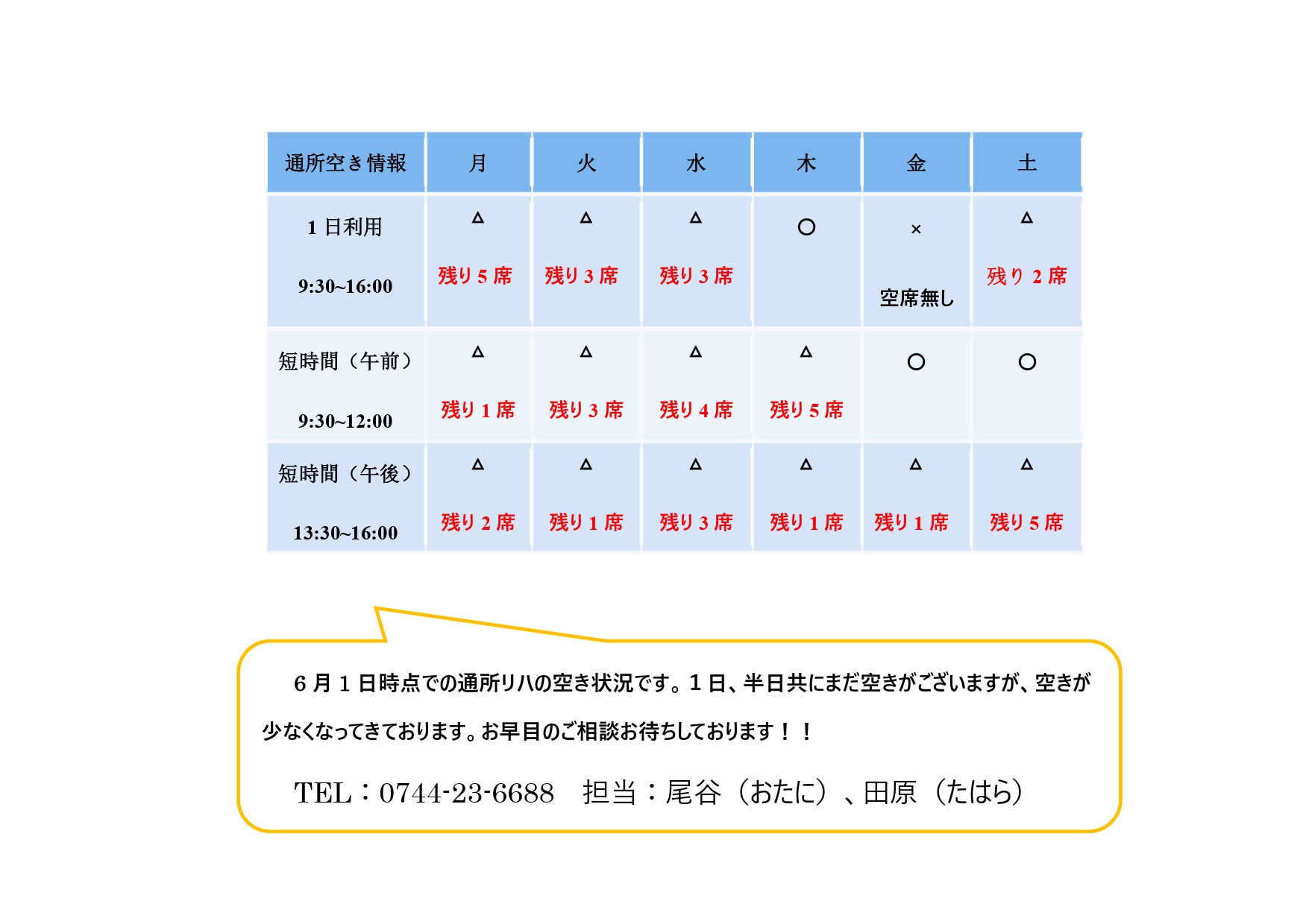 6月　通所空き情報_page-0001